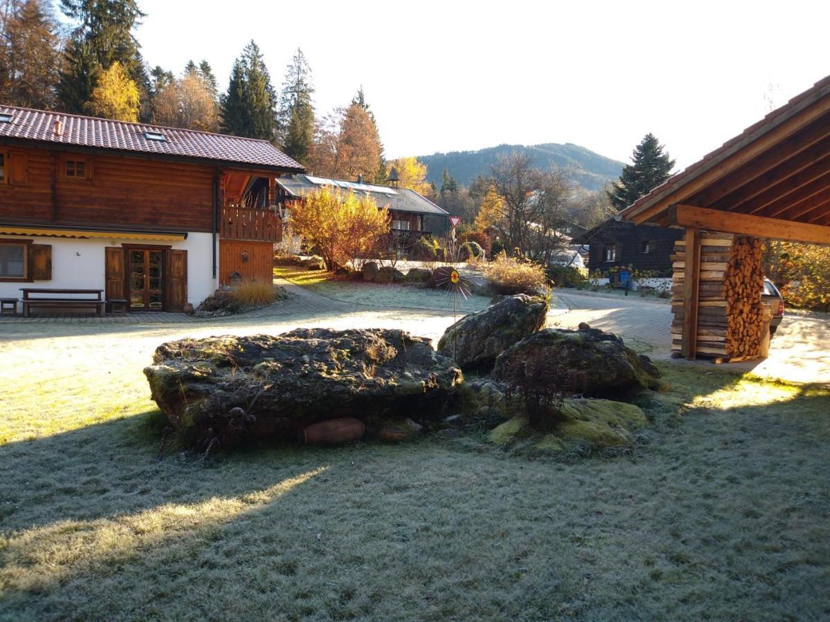 Huettenzauber Ferienwohnung Mitten Im Nationalpark Lindberg Exteriér fotografie
